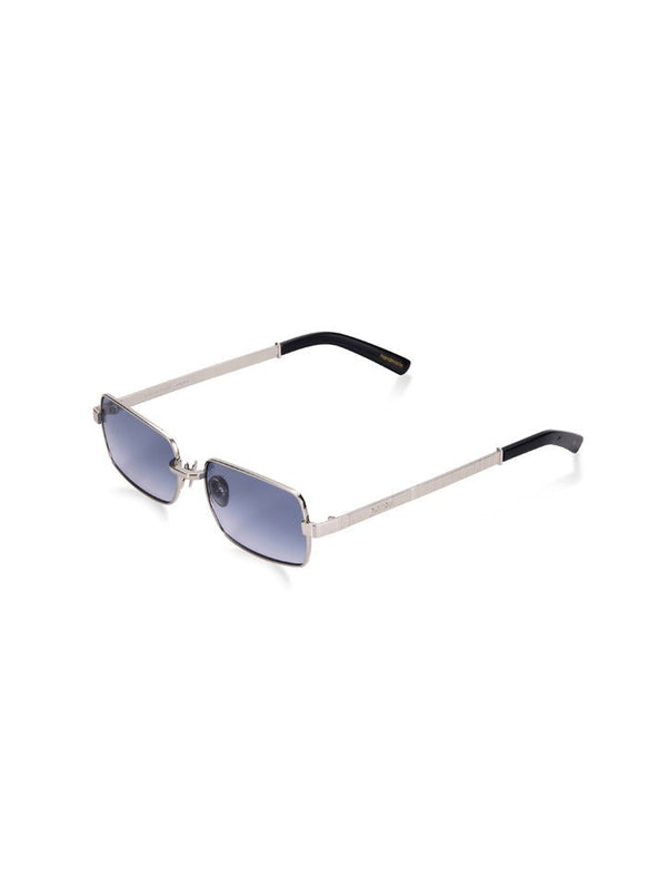 X Jordan Simek / Mile High / Silver Metal & Blue Lens - Shade Files